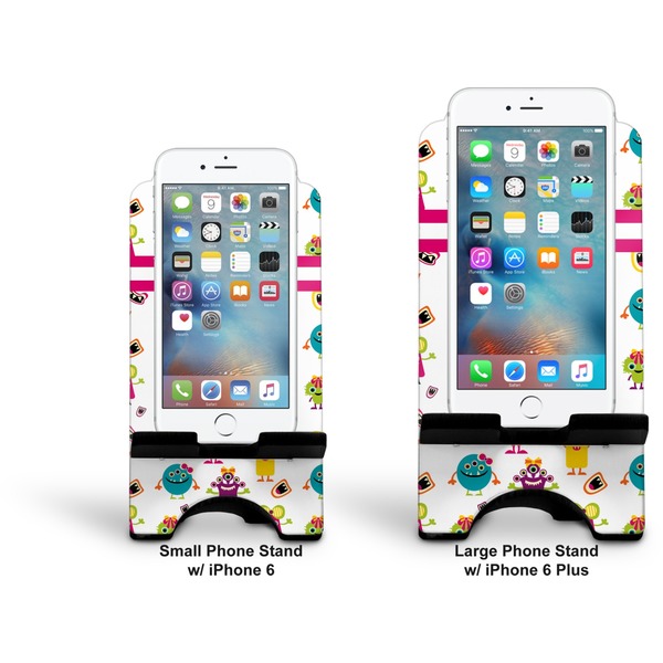Girly Monsters Stylized Phone Stand - Comparison