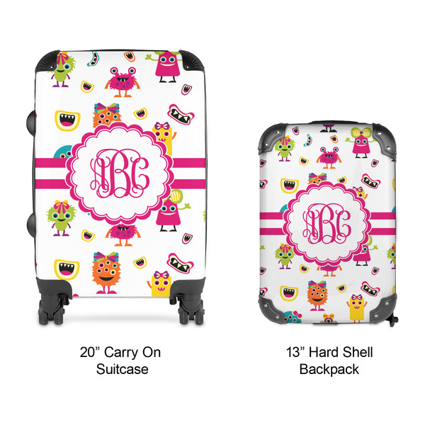 Girly Monsters Suitcase Set 4 - APPROVAL
