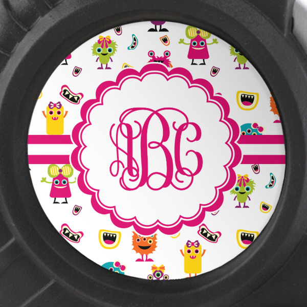 Girly Monsters Tape Measure - 25ft - detail