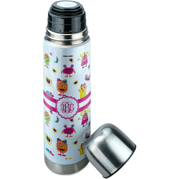 Girly Monsters Thermos - Lid Off