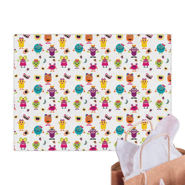 Girly Monsters Tissue Paper Sheets - Main