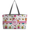 Girly Monsters Tote w/Black Handles - Front View