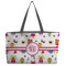Girly Monsters Beach Totes Bag - w/ Black Handles (Personalized)