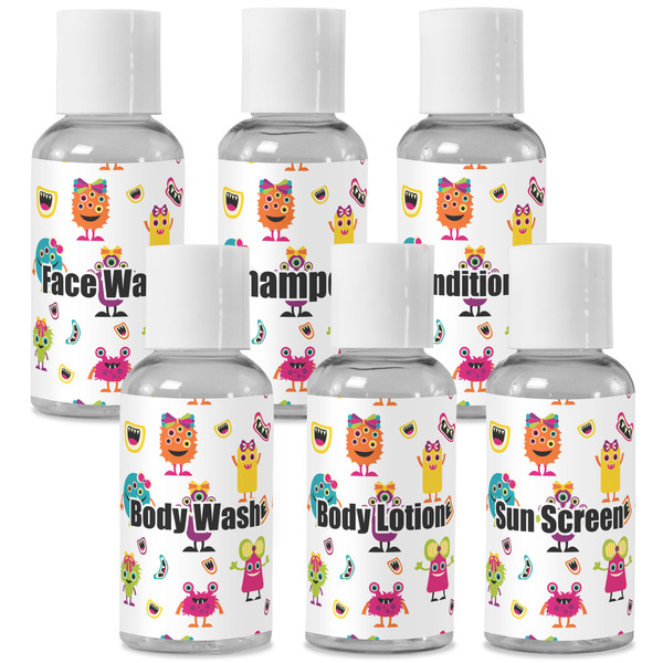 Custom Girly Monsters Travel Bottles (Personalized)