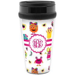 Girly Monsters Acrylic Travel Mug without Handle (Personalized)