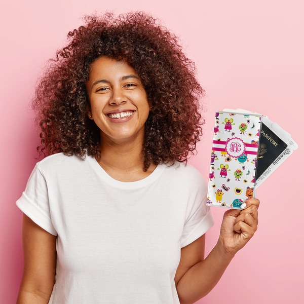 Girly Monsters Vinyl Document Holder - LIFESTYLE