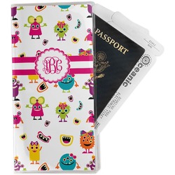 Girly Monsters Travel Document Holder