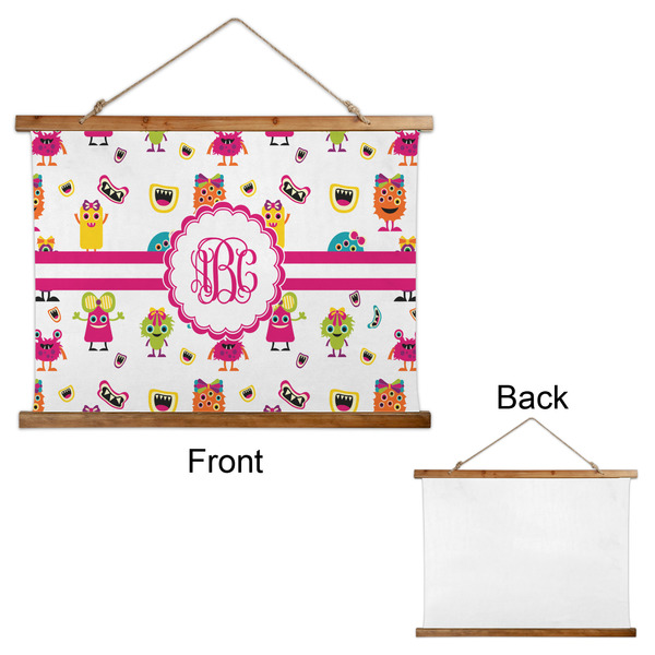 Girly Monsters Wall Hanging Tapestry - Landscape - APPROVAL