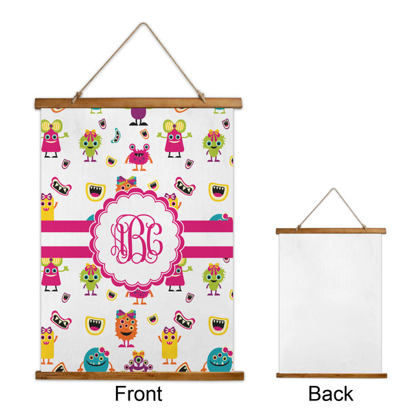 Girly Monsters Wall Hanging Tapestry - Portrait - APPROVAL