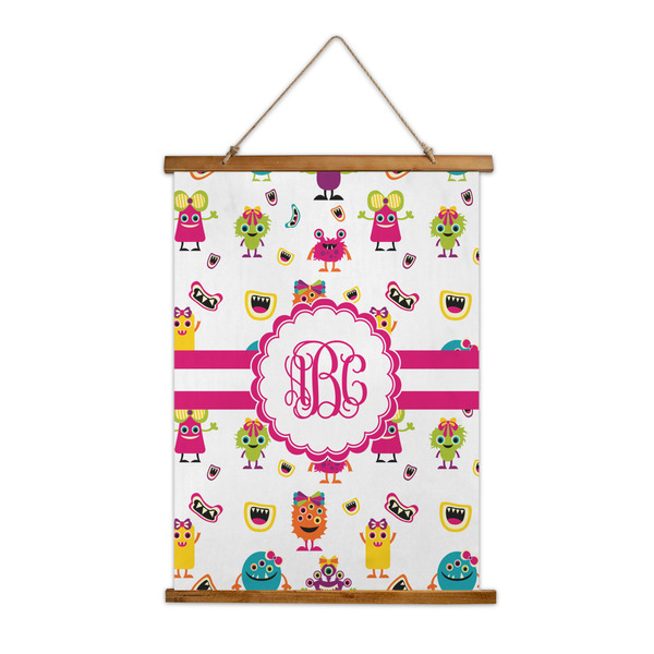 Custom Girly Monsters Wall Hanging Tapestry (Personalized)