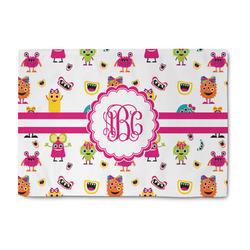 Girly Monsters Washable Area Rug (Personalized)