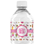 Girly Monsters Water Bottle Labels - Custom Sized (Personalized)