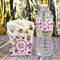 Girly Monsters Water Bottle Label - w/ Favor Box