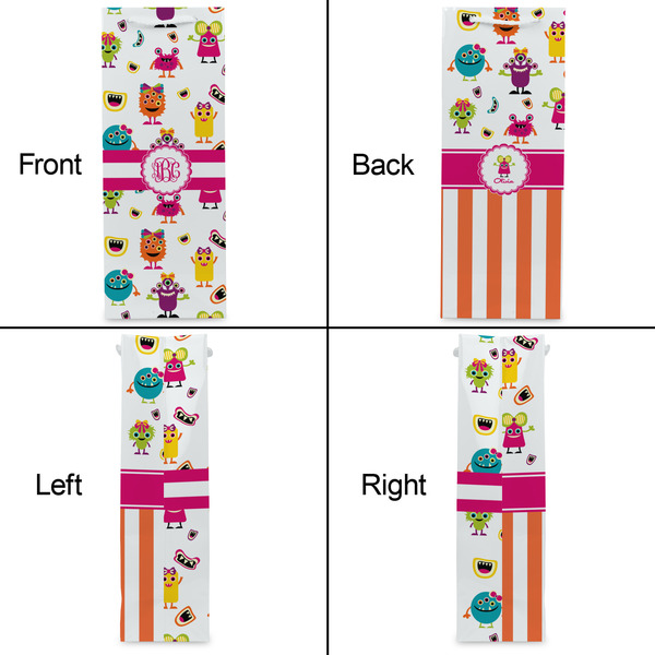 Girly Monsters Wine Gift Bag - Gloss - Approval