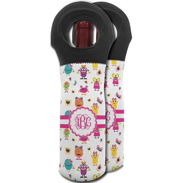 Girly Monsters Wine Tote Bag - MAIN