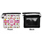 Girly Monsters Wristlet ID Cases - Front & Back
