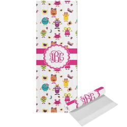 Girly Monsters Yoga Mat - Printed Front (Personalized)