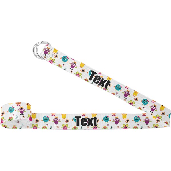 Custom Girly Monsters Yoga Strap (Personalized)