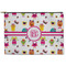 Girly Monsters Zipper Pouch Large (Front)
