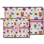 Girly Monsters Zipper Pouch (Personalized)