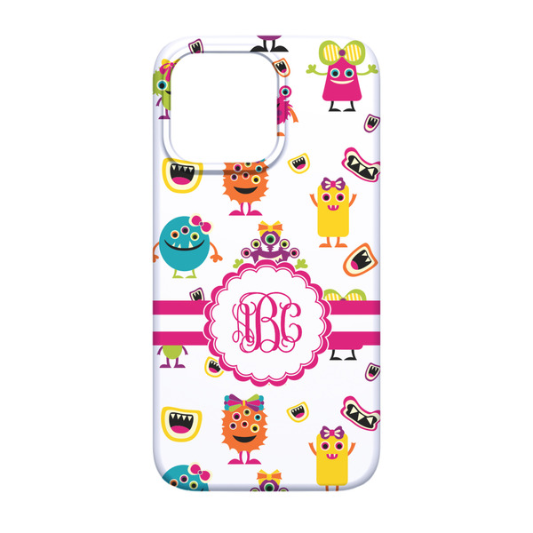 Girly Monsters iPhone 13 Pro Case - Back