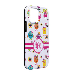 Girly Monsters iPhone Case - Rubber Lined - iPhone 13 Pro (Personalized)