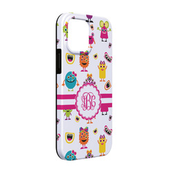 Girly Monsters iPhone Case - Rubber Lined - iPhone 13 (Personalized)