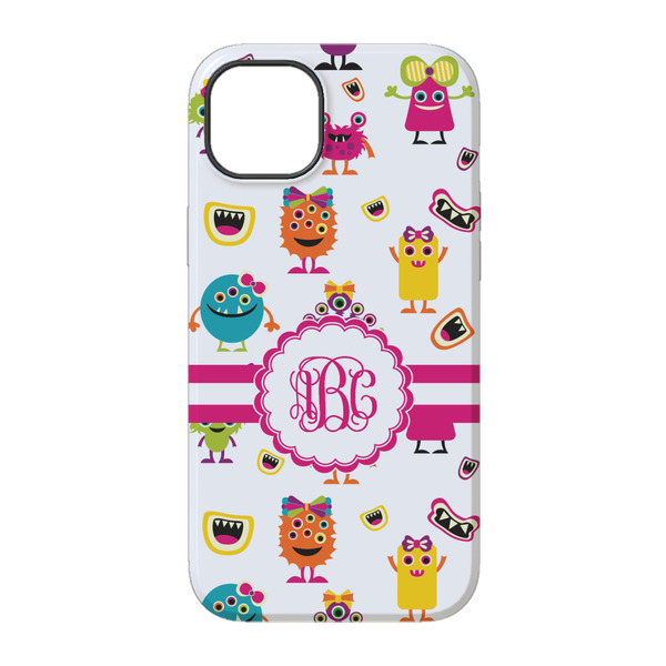 Girly Monsters iPhone 14 Tough Case - Back