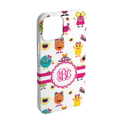 Girly Monsters iPhone Case - Plastic - iPhone 15 (Personalized)