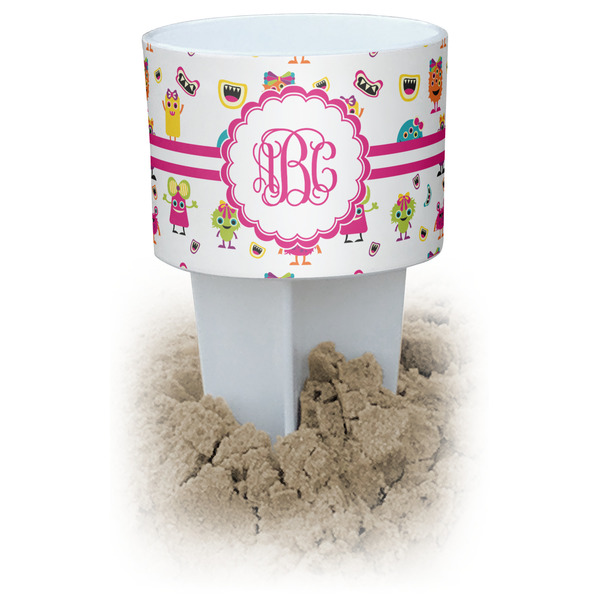Custom Girly Monsters Beach Spiker Drink Holder (Personalized)