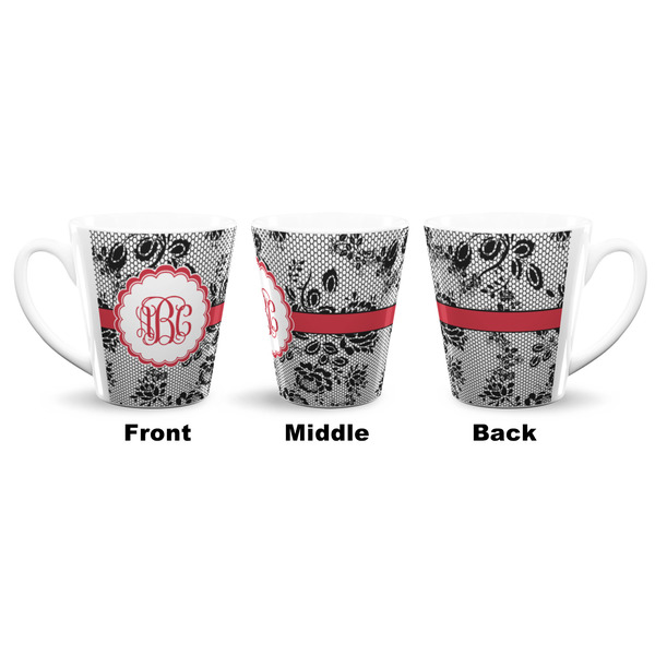 Black Lace 12 Oz Latte Mug - Approval