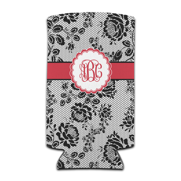 Black Lace 12oz Tall Can Sleeve - Set of 4 - FRONT