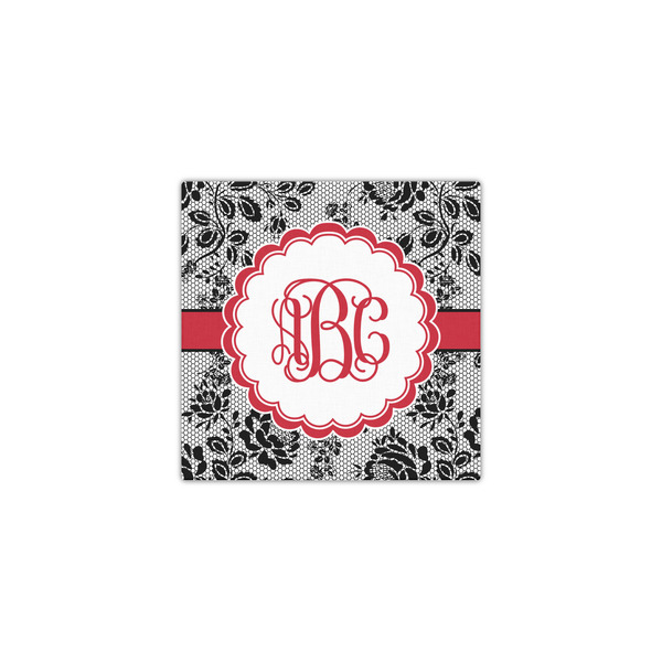 Black Lace 12x12 - Canvas Print - Front View