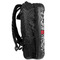 Black Lace 13" Hard Shell Backpacks - Side View