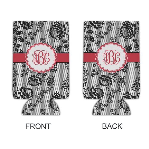 Black Lace 16oz Can Sleeve - APPROVAL