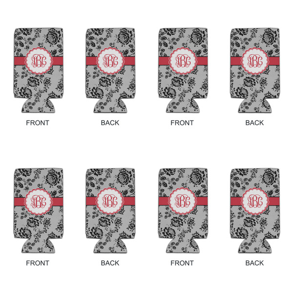 Black Lace 16oz Can Sleeve - Set of 4 - APPROVAL