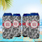 Black Lace 16oz Can Sleeve - Set of 4 - LIFESTYLE
