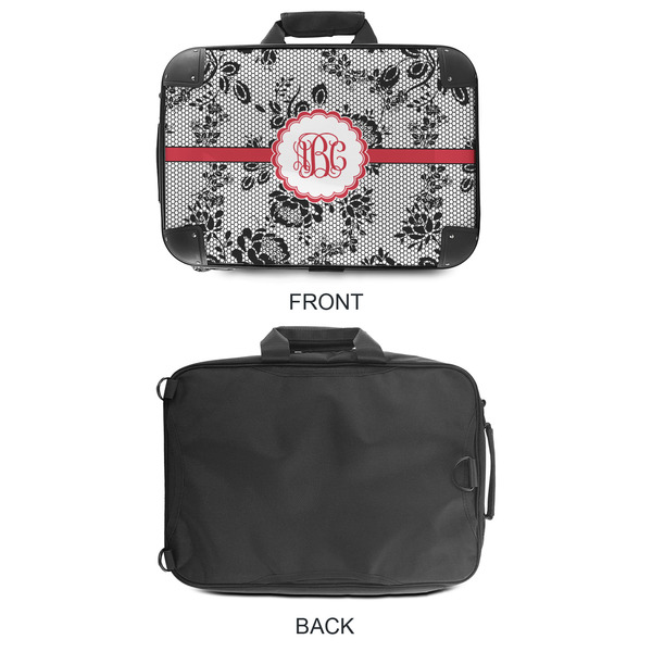 Black Lace 18" Laptop Briefcase - APPROVAL