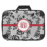 Black Lace Hard Shell Briefcase - 18" (Personalized)