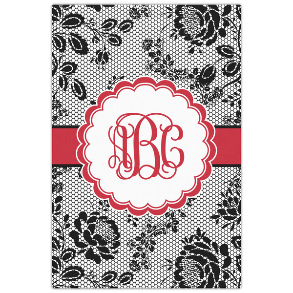 Black Lace 20x30 - Canvas Print - Front View