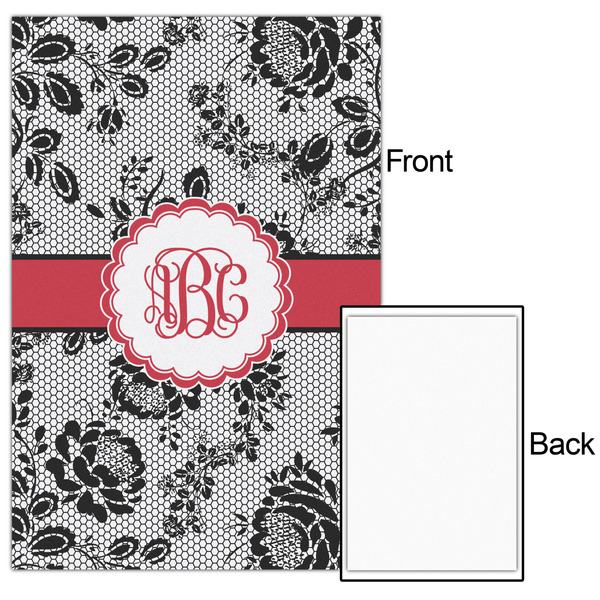 Black Lace 24x36 - Matte Poster - Front & Back
