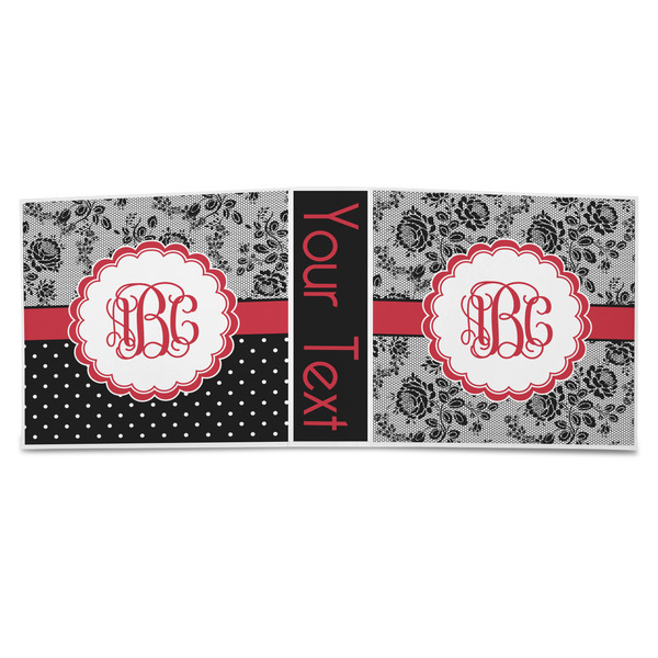 Black Lace 3-Ring Binder Approval- 3in