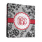 Black Lace 3 Ring Binders - Full Wrap - 1" - FRONT