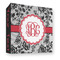 Black Lace 3 Ring Binders - Full Wrap - 3" - FRONT