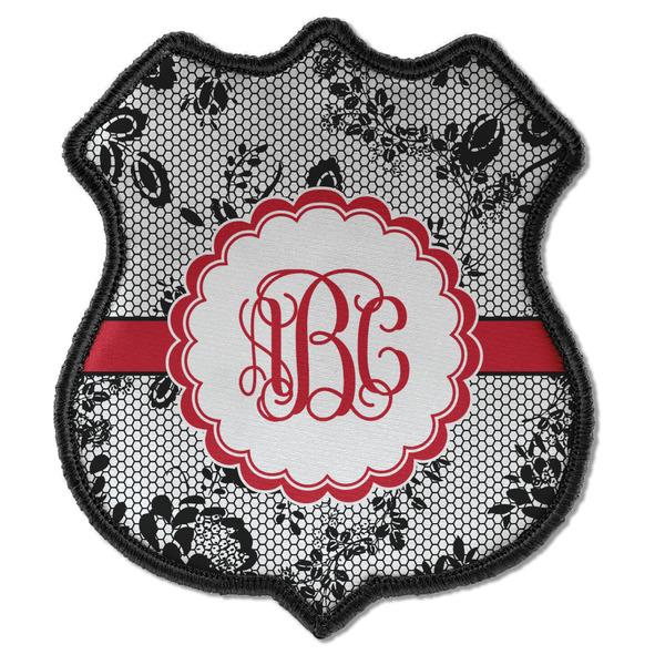 Black Lace 4 Point Shield