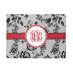 Black Lace 5' x 7' Indoor Area Rug (Personalized)