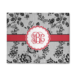 Black Lace 8' x 10' Patio Rug (Personalized)
