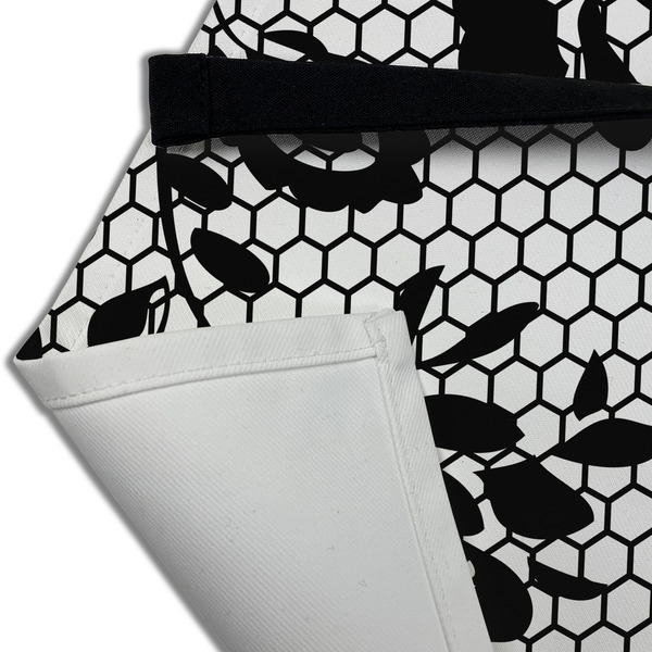 Black Lace Apron - (Detail)