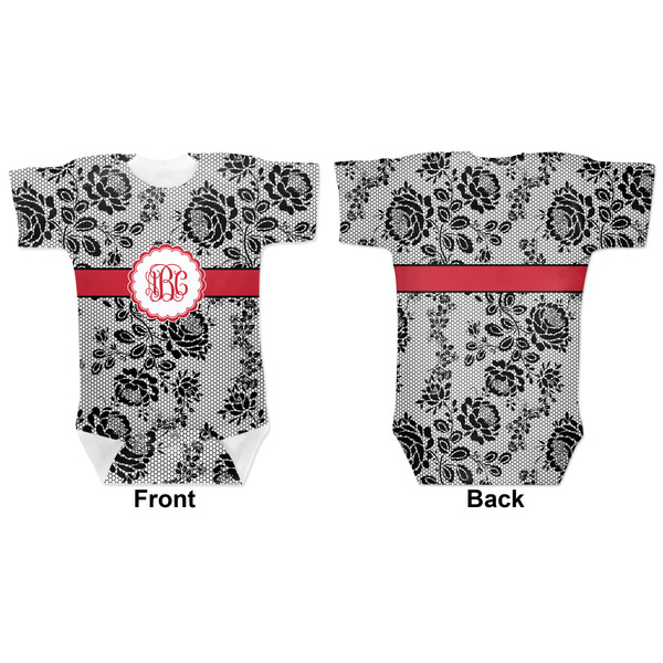 Black Lace Baby Bodysuit Approval