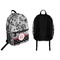 Black Lace Backpack front and back - Apvl